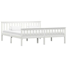 SKM Giroletto con 2 Cassetti Bianco in Massello di Pino 180x200 cm (37.4kg) Bianco-0428