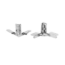 New Lon0167 Contenitore di In primo piano regalo efficacia affidabile del vino coperchio in legno 90 gradi supporto cerniera a molla tono argento 10 pz(id:d20 d1 f3 c34)