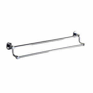 MBYW Portasciugamani Moderno Minimalista Portasciugamani Elegante per Il Bagno di Moda Portasciugamani in Rame con Doppio portasciugamani da Bagno, pensile allungabile da 30 cm