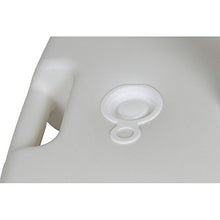 Anni Plastica Papillon 10000 Ombrellone Supporto per Parasol Pole 20 l 18-32 mm di diametro in polietilene bianco