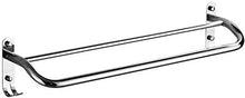 AINIYF Bagno Bagno Doccia Mensola Organizzatore Parete portasciugamani Punch Libero Doppio Hanging Asta Acciaio Inox 304, 2 Metodi di Installazione (Dimensioni: 50cm)