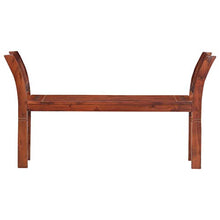 vidaXL Legno Massello di Acacia Panca Panchina Sedile Sediletto Mobile da Ingresso Arredo da Cucina Arredamento in Legno Seduta 111 cm