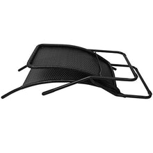 Fesjoy Sdraio da Giardino Lettini da Giardino Sdraio Pieghevole Sedia da Giardino reclinabile Beach Camp Sunlounger Sedie reclinabili All'aperto Poltrona in Rattan Nera