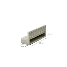 Supporti per doghe letto singolo in struttura di legno, 63 mm (confezione da 10)