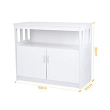 Mobile da Bagno Mobile Contenitore Mobiletto Multiuso Comò da Bagno Organizer da Bagno Mobiletto da Cucina Multifunzione Mobile da Pavimento Autoportante con 2 Ante lamellari