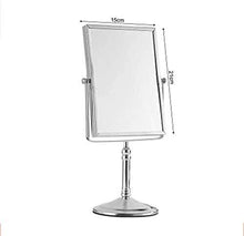 HMMN Camera da Letto Pieghevole Specchio per vanità, Bagno Specchio di Bellezza Specchio bifacciale/Bagno Specchio Desktop ingrandito