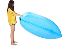 HongTeng Divani Divano Gonfiabile Anfibio Multifunzionale Divano Portatile Piscina Portatile all'aperto Spiaggia Cuciture Cuciture Sacco a Pelo Letto 70 × 220 cm (Color : Green)