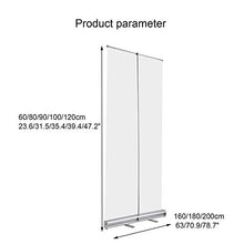 CIKO Barriera Protettiva Parasputi Separatore per Banconi Trasparente Pannello di Protezione da Banco Ultra Resistente E Stabile - Separatore per Scuole Supermercati Farmacie Negozi