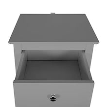 Teamson Home Connor Arredo Bagno Armadietto 1 Porta & Cassetto Grigio EHF-579G