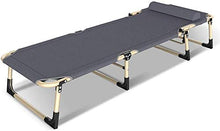Pieghevole reclinabile Sun Lounger Garden Camping Bed Sedia Accompagnatore Letto Accompagnatore Letto Sole Regolabile per Il Viaggio Escursionismo Caccia Casa Daycare con Tappetino