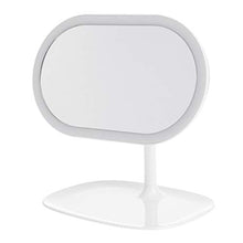 WXL Specchi da Tavolo 360 ° Ruota Rotante Specchio Touch Screen Touch Screen Specchio cosmetico con Luce a LED per Specchio di Viaggio Specchio Trucco con LED