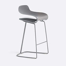 Nordic 65cm La Sedia del Bar,Moderne Semplice Centri Commerciali Seggiola da Bar,personalità Sgabello da Bar Ferro Girevole Sedia,Plastica Piastra del Sedile Bar Seggiolone,portante di Carico 150kg