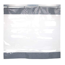 GDMING Chiaro Telone Occhiellato, Impermeabile A Prova di Polvere Rafforzare Copertura, 0.5mm PVC Tenda Divisoria per Giardino Coperture per Piante con Occhielli, Formato Personalizzato