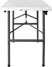 VIWIV Piccolo Tavolo Pieghevole Tavolo Pieghevole Picnic Trestle Heavy Bnic Silver, 4 Piedi