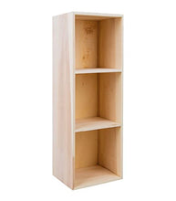 Rayher Mini Scaffale Decorativo Con Tre Scomparti, Legno, Naturale,‎ 11 x 8.7 x 32 cm; 140 grammi