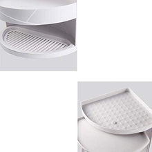ZLININ Y-longhair Mensola da bagno Angolare Armadio Bagno Mensole WC Treppiede Articoli da toeletta Finitura cerniera telaio 3 strati in plastica