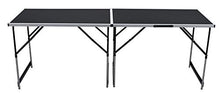 Mojawo, tavolo da campeggio pieghevole in alluminio misura XXL, tavolo da giardino universale, tavolo da viaggio regolabile in altezza da 100 x 60 x 75/80/85/90 cm