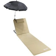 Homecall 30028 - Materassino da spiaggia, colore: Grigio