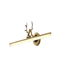 NBZLY Armadietto per specchiera Antler, Artigianato Squisito, Luce Uniforme, Adatto per Il Tuo Bagno, Armadietto per specchi, Mobile da toeletta, Auto, Veranda, Corridoio, Corridoio