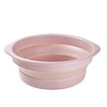 Contenitori Folding Lavabo-Portatile da Bambini Domestici di plastica telescopico del Silicone Lavabo Wagon dell'Acqua (Size : L)