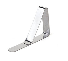 tosnail 20 pezzi tovaglia clip Fermatovaglia per fissare la tovaglia, in acciaio inox