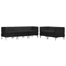 Festnight 5 pz Set di Divani Modulari Angolari Moderno in Tessuto Divano Moderno ad Angolo per 5 Persone Divano con Penisola Divano per Soggiorno con 5 Posti Disponibile in Tanti Colori Diversi