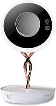 LBWARMB Trucco Specchio con luci Trucco dello Specchio del LED Smart Touch dimmerabili Impostazione e 10x Magnifier casa Camera da Letto dello Specchio di Trucco (Bianco/Cavo USB Alimentato)