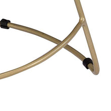 Sgabelli da Bar Gavin 2 Pezzi Sgabelli da Bar Sedie da Cucina 46x38x52 cm Legno con Barra d'Acciaio