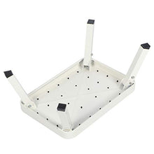 Cikonielf - Sgabello da doccia ergonomico, pieghevole, sedia da doccia, sgabello da bagno, con piedini antiscivolo, carico 100 kg, 26 x 38 x 18 cm