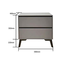 QWERTYUIOP Armadietto da Comodino Nordico Piccolo Armadietto alla Moda Armadio Ad Angolo Letto Semplice Camera da Letto con Cassettiera Nuovo Design Simple Life (Nero Opaco Puro)