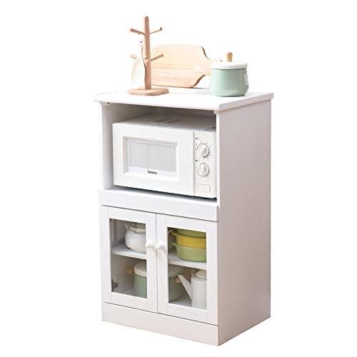 GFBVC Credenza Governo di immagazzinaggio Libreria con Ante, Free Standing Credenza, Ingresso Gabinetto, Bagno gabinetto, Credenza, (Color : White, Size : 60x42x95cm)