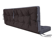 Cuscino per altalena, cuscino per panca da giardino, cuscino per dondolo da giardino, cuscino per mobili da giardino