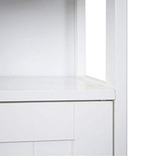 Mendler Arredo Bagno Mobile sottolavabo HWC-B63 MDF Verniciato 30x60x60cm Bianco