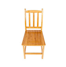 Sedute multifunzionali, 2 pz robusti sedie da pranzo in bambù sedie di legno sedie da pranzo sedie da pranzo sedie da esterno per portico, a bordo piscina, patio, giardino, balcone, cortile, arredamen