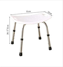 Impermeabile Doccia Chair Anziani Vasca da Bagno Chair Sgabello Antiscivolo Anziani Bath Chair Donna Incinta Bath Sgabello Robusta