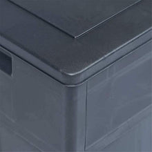 Baule da Giardino, Scatola di immagazzinaggio in plastica resistente agli agenti atmosferici per esterni e interna per cuscini da mobili da giardino, 85 galloni Big Blocco Bloccable Garden Toolbox (Gr