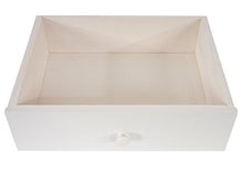 Mendler Kommode Malmö T271, Beistelltisch Nachttisch Schrank, Retro-Design 59x40x30cm - Schublade Weiß