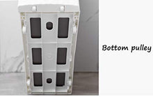 &ripiano di stoccaggio Armadio di stoccaggio a cassetto a più strati con struttura a battente a pavimento in rack per bagno Scaffale di finitura (Size : Four layer)