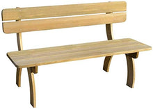 lyrlody Panchina Parco in Pino, Panca Esterni Panchina da Giardino Panca da Picnic, Durevole e Resistente alla Muffa, 150 x 60 x 86 cm
