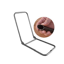 Bdesign Poltrona reclinabile Poltrona Pieghevole Regolabile Relable Seat Cuscino Balcone Sedia da Terra Comoda Chaise Lounge Lazy Sofa (Color : Dark Brown, Size : Small)