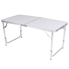 DERCLIVE - Cavalletto pieghevole da tavolo, 1,2 m, per campeggio, feste, picnic, barbecue, stalla per interni