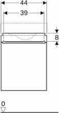Geberit Citterio Lavamano lavabo Mobiletto Vanity 500555JJJ1, 44x55.4x31.6 cm, 1 Anta - 500.555.JJ.1