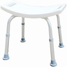 Sgabello da bagno Doccia / bagno doccia Sgabelli sedile Sgabello for / disabili Anti-Slip Anziani Mats doccia sedia regolabile in 5 Altezza con maniglia Bagno seduta in bianco ( Color : - , Size : - )