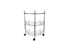 Scaffaletto Organizer Sottolavabo 2 ripiani in acciaio 53x33x67cm 066124