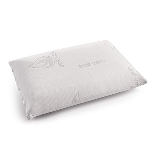 Naturalex | Cuscino Focus | Cuscino Memory in Schiuma Viscoelastica 60x40 cm | Ultra Traspirante Anallergico e Anti Acaro