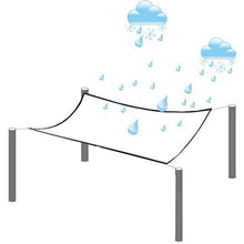 SDFGO Telone Trasparente, 450 G/M² Spessore 0,35 Mm,Tenda da Doccia Telo Impermiabile per Coprire Un Gazebo Esterno per l'inverno,Copertura Piscina(Size:3 * 3m)