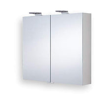 Generisch Jupiter Focus - Lampada a specchio in alluminio, 800 x 700 x 155 mm