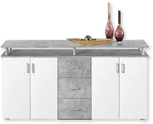Armadietto laterale Pasto, comò, credenze, materiali di legno hanno un sacco di spazio di archiviazione per sala da pranzo, disimpegno, cucina,178 x 90 x 38