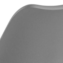 Amazon Brand - Movian Arendsee - Set da 2 sgabelli da bar, 55 x 48,5 x 111,5 cm, grigio