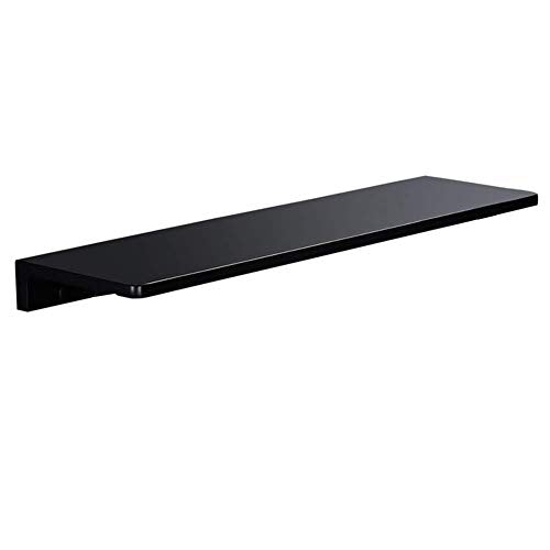 Mensola da bagno, mensola portaoggetti - Bagno Doccia Mensola bagagli a parete nero alluminio dello spazio rack di stoccaggio cosmetici Rack Punch di installazione, 3 stili (colore: B) partizione Bagn
